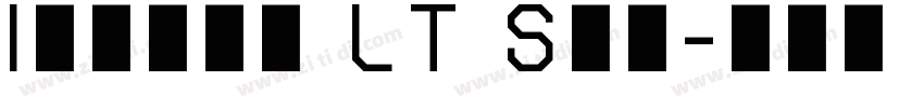 Impact LT Std字体转换